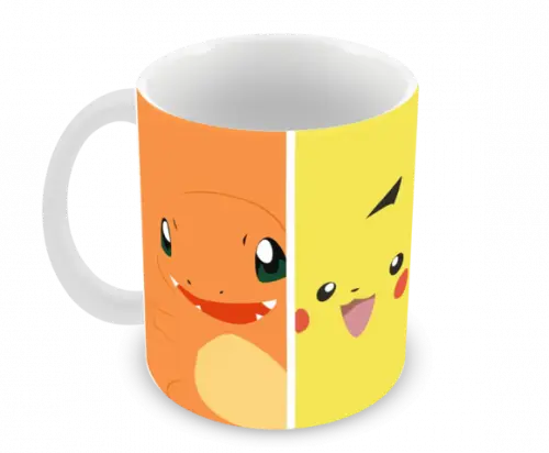 Caneca Polímero Pokémon Personalizada