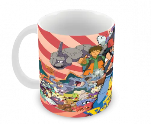 Caneca Polímero Pokémon Personalizada