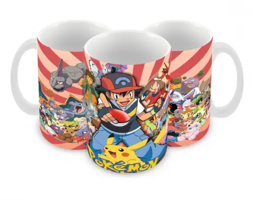 Caneca Polímero Pokémon Personalizada