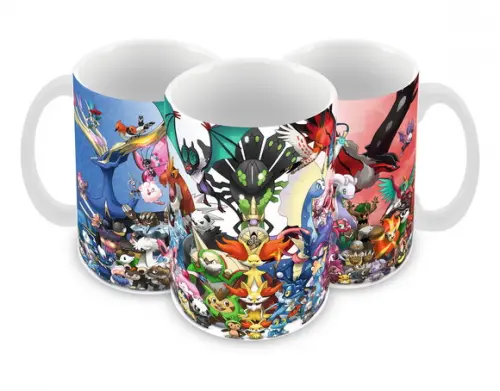 Caneca Polímero Pokémon Personalizada