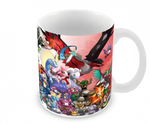 Caneca Polímero Pokémon Personalizada