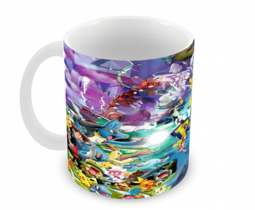 Caneca Polímero Pokémon Personalizada