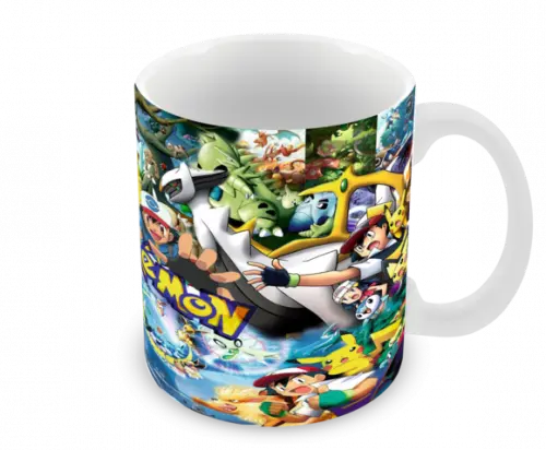 Caneca Polímero Pokémon Personalizada