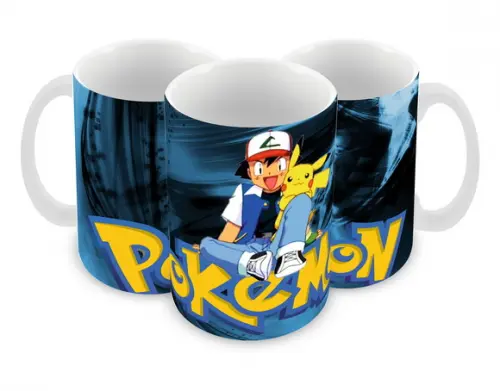 Caneca Polímero Pokémon Personalizada