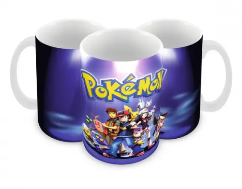 Caneca Polímero Pokémon Personalizada