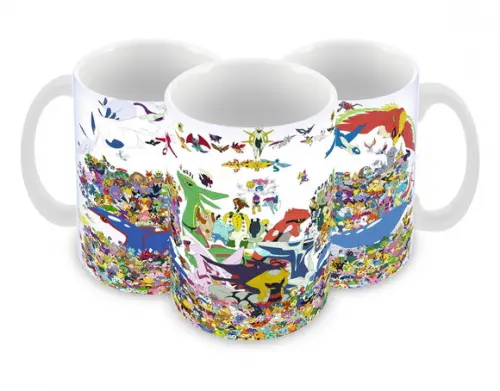 Caneca Polímero Pokémon Personalizada