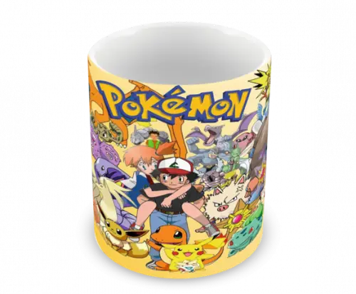 Caneca Polímero Pokémon Personalizada