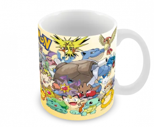 Caneca Polímero Pokémon Personalizada