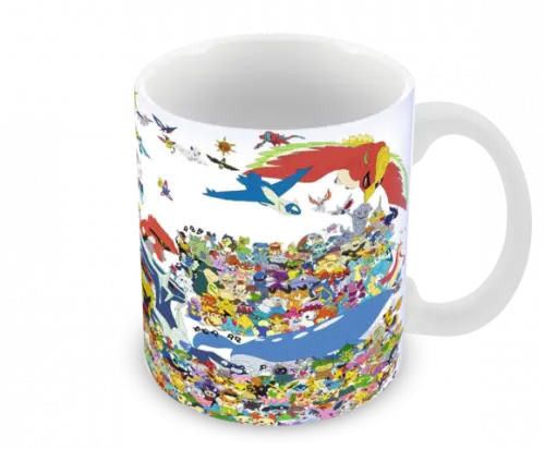 Caneca Polímero Pokémon Personalizada