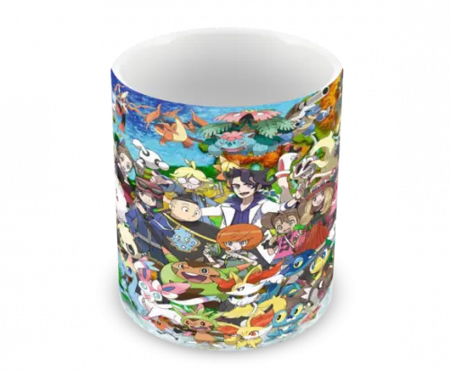 Caneca Polímero Pokémon Personalizada