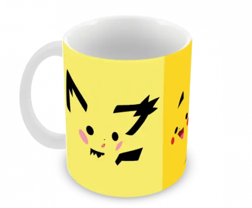 Caneca Polímero Pokémon Pikachu Personalizada