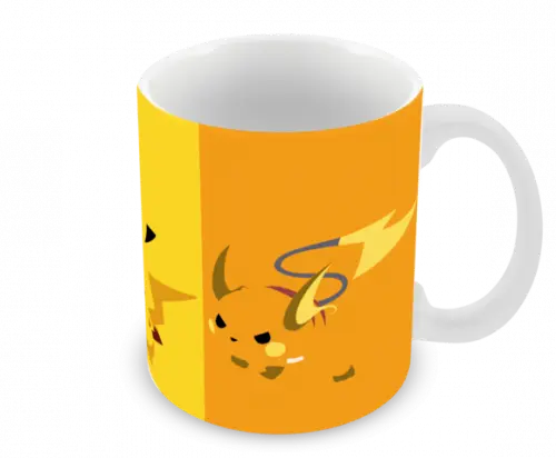 Caneca Polímero Pokémon Pikachu Personalizada