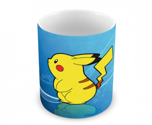 Caneca Polímero Pokémon Pikachu Personalizada