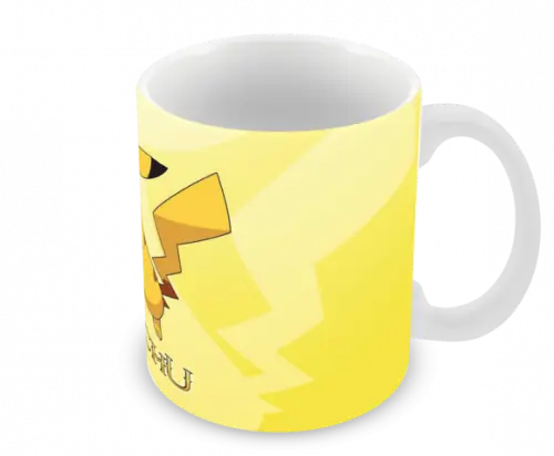 Caneca Polímero Pokémon Pikachu Personalizada