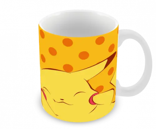 Caneca Polímero Pokémon Pikachu Personalizada