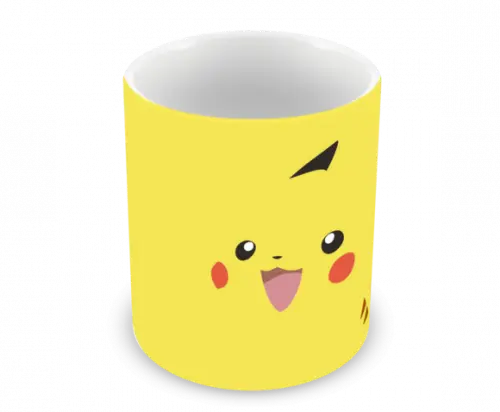 Caneca Polímero Pokémon Pikachu Personalizada