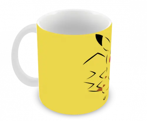Caneca Polímero Pokémon Pikachu Personalizada