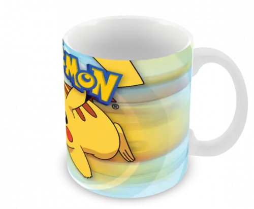 Caneca Polímero Pokémon Pikachu Personalizada