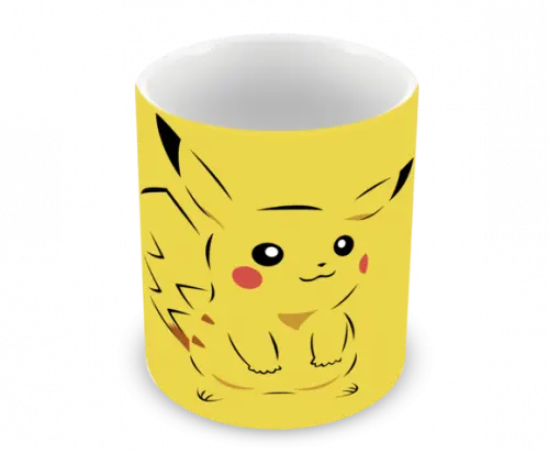 Caneca Polímero Pokémon Pikachu Personalizada
