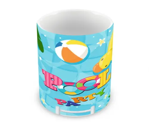 Caneca Polímero Pool Party Personalizada