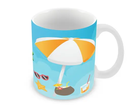 Caneca Polímero Pool Party Personalizada
