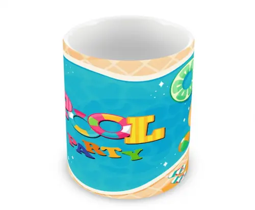 Caneca Polímero Pool Party Personalizada