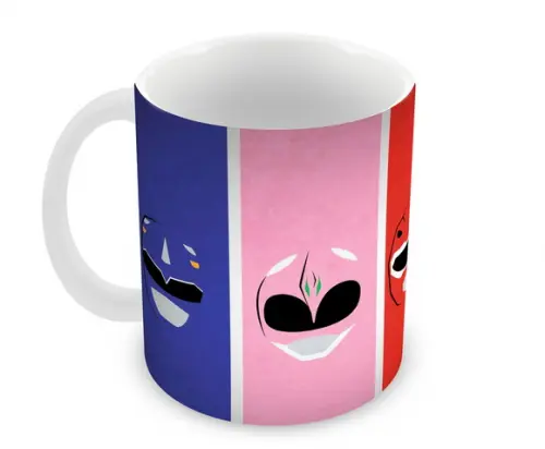 Caneca Polímero Power Rangers Personalizada