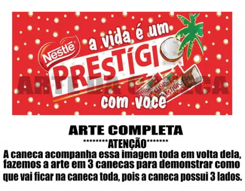Caneca Polímero Prestígio Personalizada
