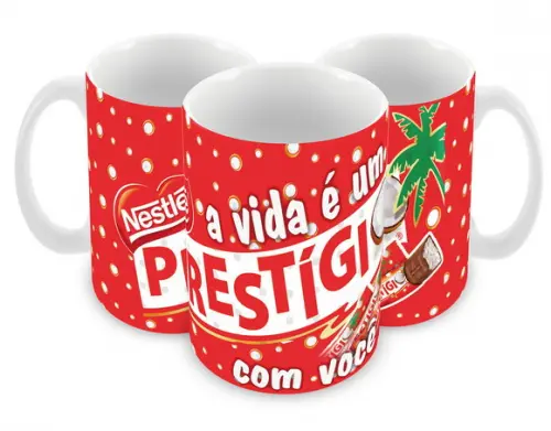 Caneca Polímero Prestígio Personalizada