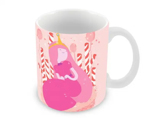 Caneca Polímero Princesa Jujuba Personalizada