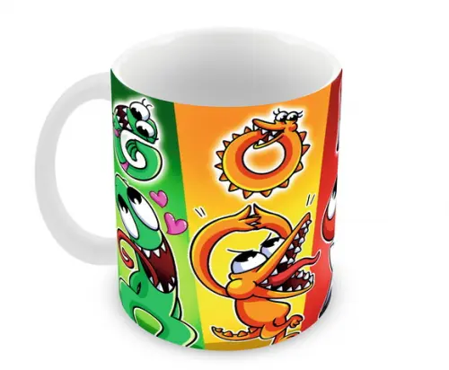 Caneca Polímero Rainbow Friends Personalizada