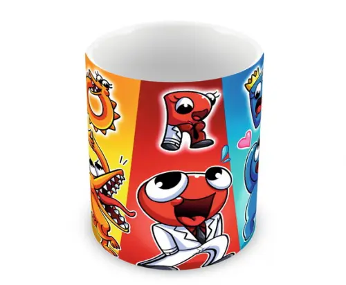 Caneca Polímero Rainbow Friends Personalizada