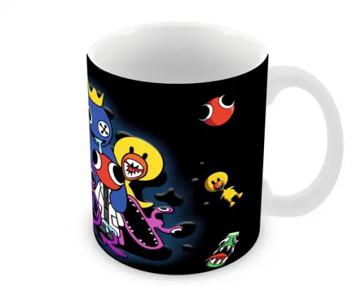 Caneca Polímero Rainbow Friends Personalizada