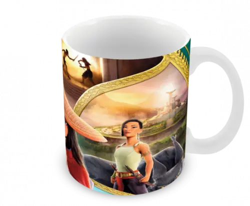 Caneca Polímero Raya e o Último Dragão Personalizada
