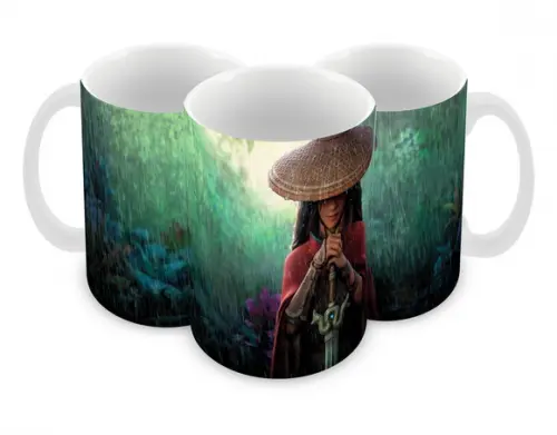 Caneca Polímero Raya e o Último Dragão Personalizada