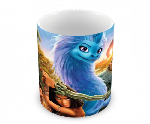 Caneca Polímero Raya e o Último Dragão Personalizada
