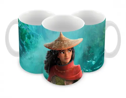 Caneca Polímero Raya e o Último Dragão Personalizada