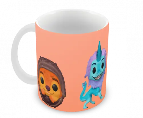 Caneca Polímero Raya e o Último Dragão Personalizada
