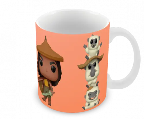 Caneca Polímero Raya e o Último Dragão Personalizada