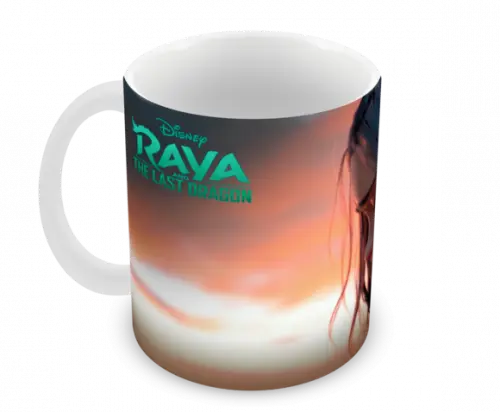 Caneca Polímero Raya e o Último Dragão Personalizada