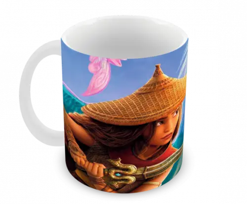 Caneca Polímero Raya e o Último Dragão Personalizada