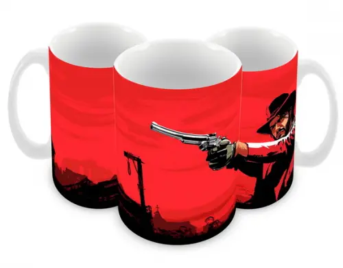 Caneca Polímero Red Dead Redemption 2 Personalizada