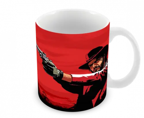 Caneca Polímero Red Dead Redemption 2 Personalizada