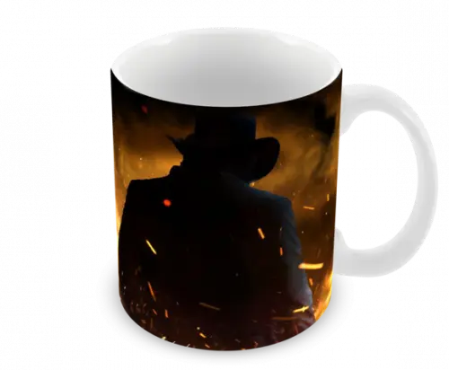 Caneca Polímero Red Dead Redemption 2 Personalizada