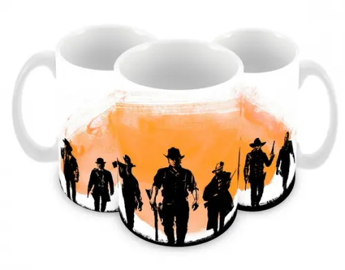 Caneca Polímero Red Dead Redemption 2 Personalizada