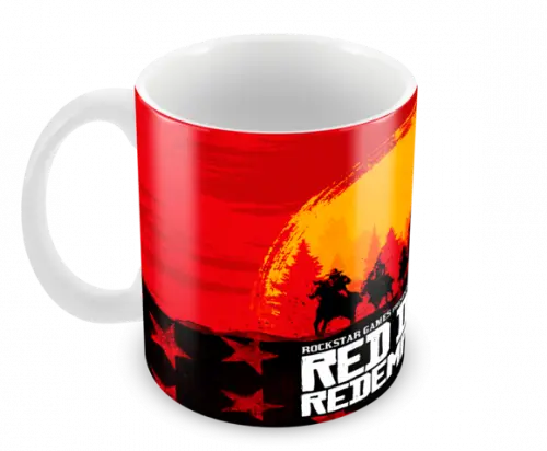 Caneca Polímero Red Dead Redemption 2 Personalizada