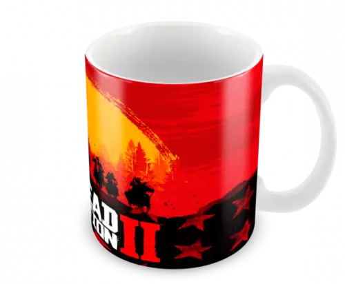 Caneca Polímero Red Dead Redemption 2 Personalizada