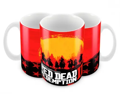 Caneca Polímero Red Dead Redemption 2 Personalizada