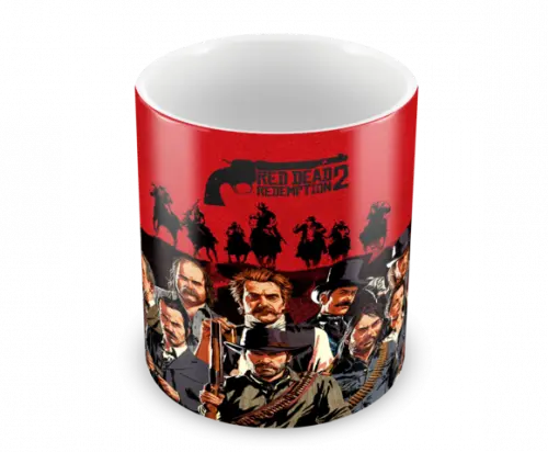 Caneca Polímero Red Dead Redemption 2 Personalizada