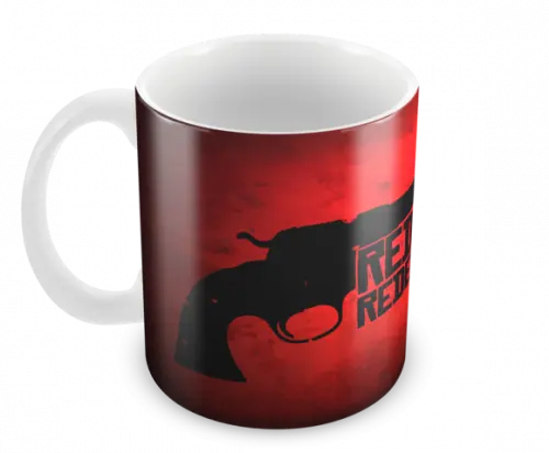 Caneca Polímero Red Dead Redemption 2 Personalizada